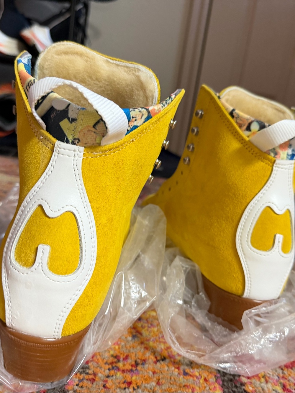 Brand new Moxi Jack skate boot size 7 original discontinued lining BOOT ONLY